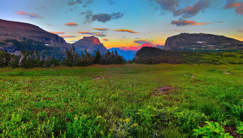Alpen Glow, a fine art photograph by Justin Cooper