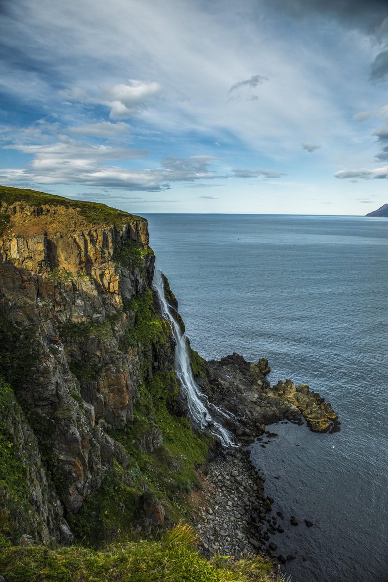 Azure Dropoff, a fine art photograph by Justin Cooper
