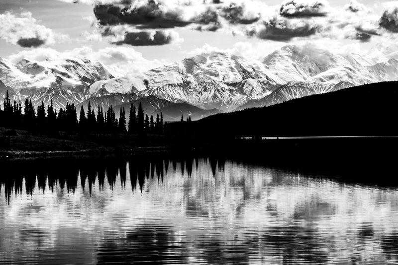 Distant Denali, a fine art photograph by Justin Cooper