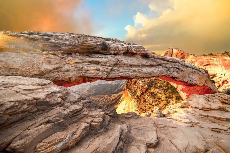 Fire Arch, a fine art photograph by Justin Cooper