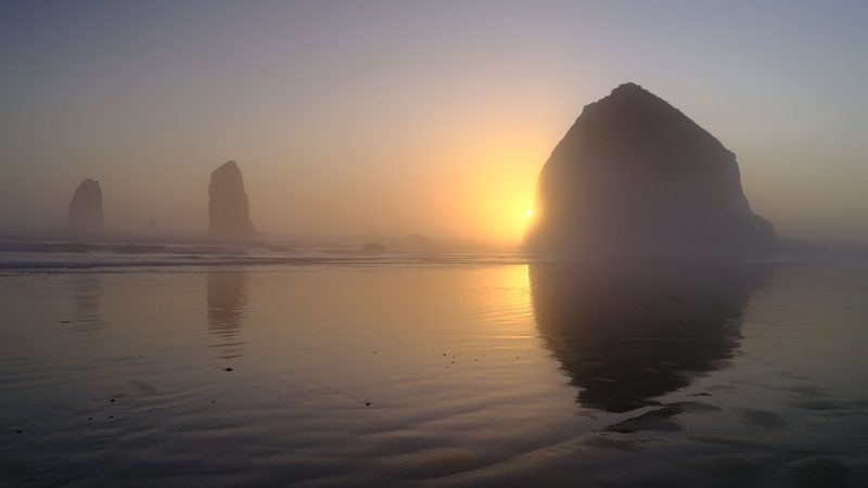Haystack Fog, a fine art photograph by Justin Cooper