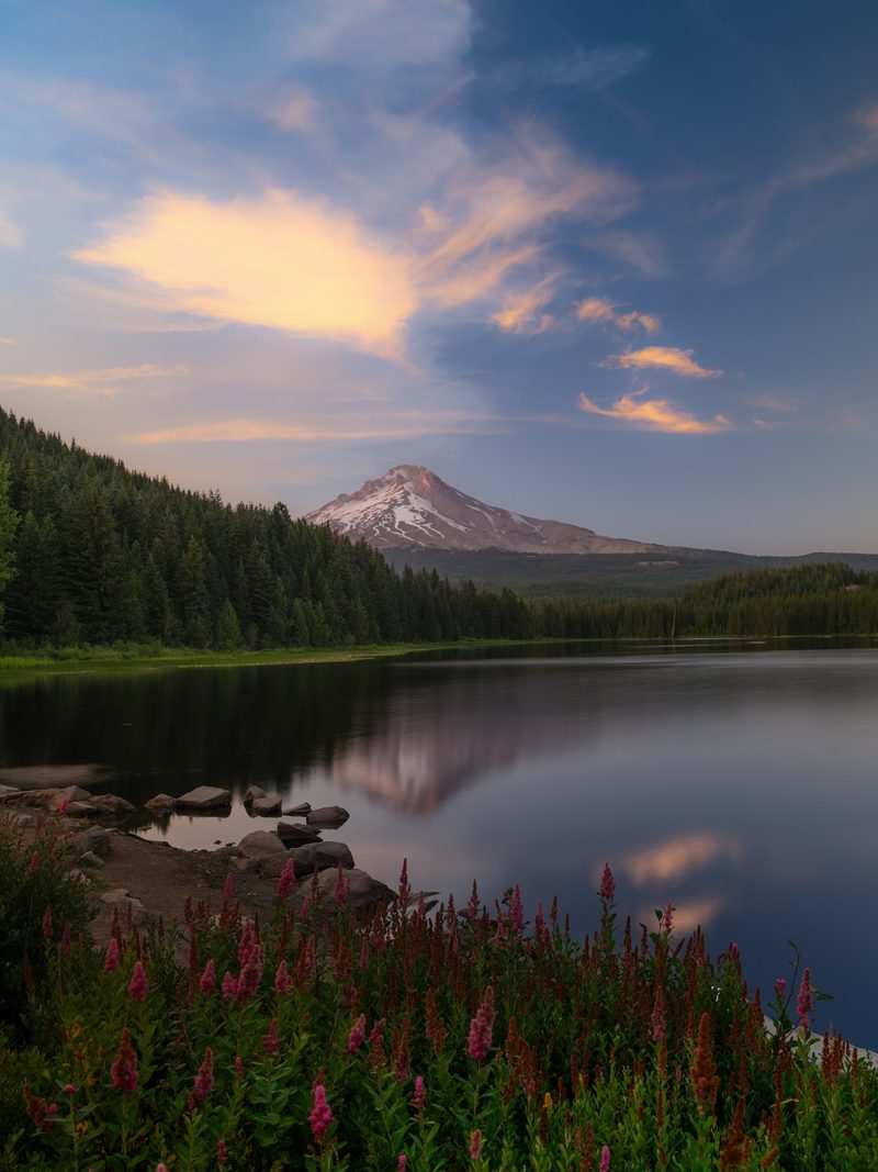Mirror For A Mountain, a fine art photograph by Justin Cooper