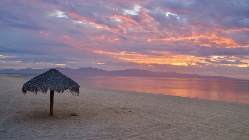 View full size One Palapa, a fine art photograph by Justin Cooper
