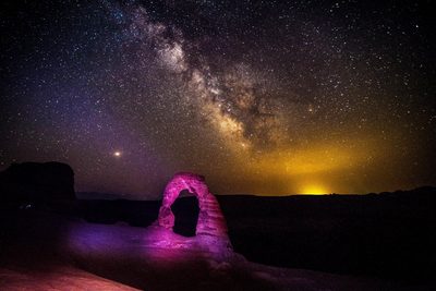 Ruby Andromeda, fine art photograph by Justin Cooper