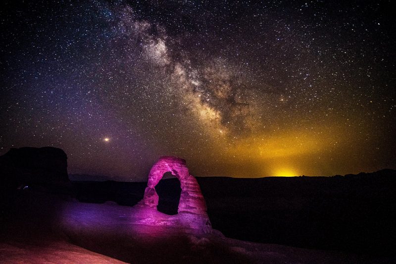 Ruby Andromeda, a fine art photograph by Justin Cooper